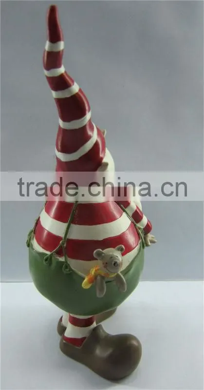 Artificial resin small animal figurines