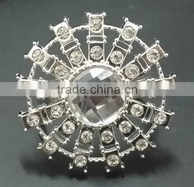 2015 autumn new metal alloy butterfly napkin ring
