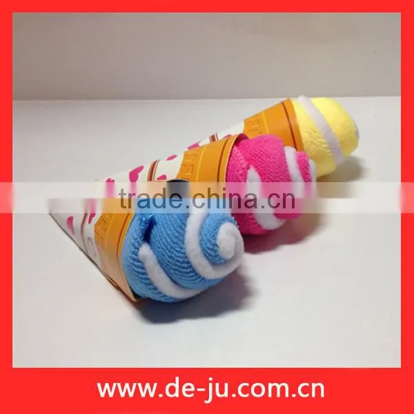 Promotional Cake Colorful Shape Gift Ice Cream Towel