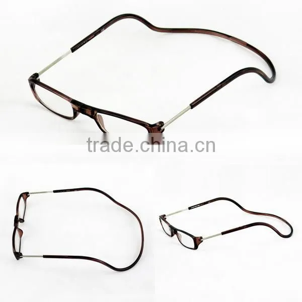 Old people Charming racing magnetic $1 reading glasses