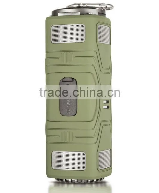 2015 High Quality Bestselling Bluetooth speaker Rider Ear God Outdoor LED Dustproof Waterproof Speaker Hands free Speaker
