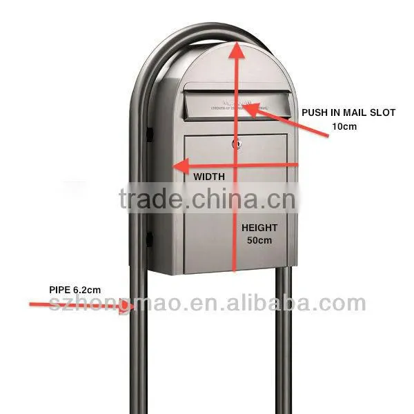 Metal mailbox