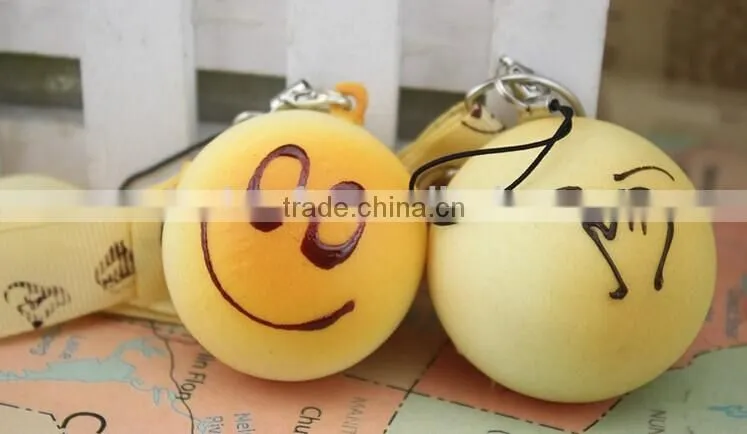 new arrival artificial imitated fake key replica faux lovely Silicone bread food pendant phone chain