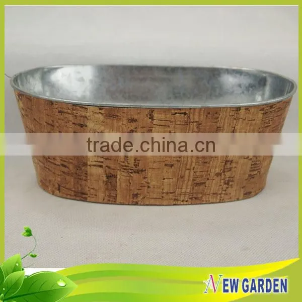 Classical elegant indoor metal herb garden planter pots