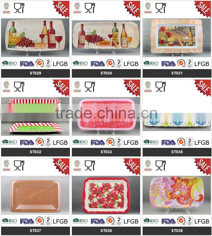 Classical Fan Shaped Melamine Kitchenware Utensils / 100% melamine cutting board