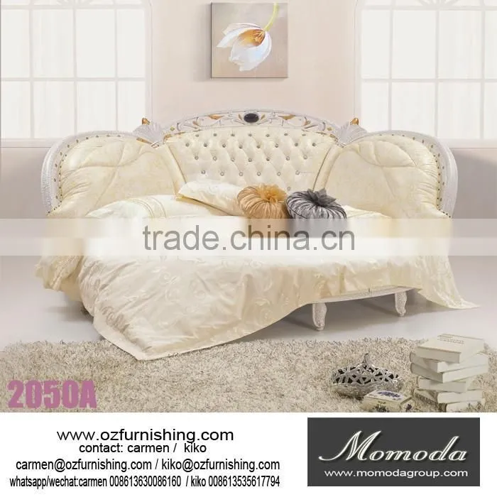1408 king size bedroom set in high gloss/elegant and luxurious champagne gold bedroom set