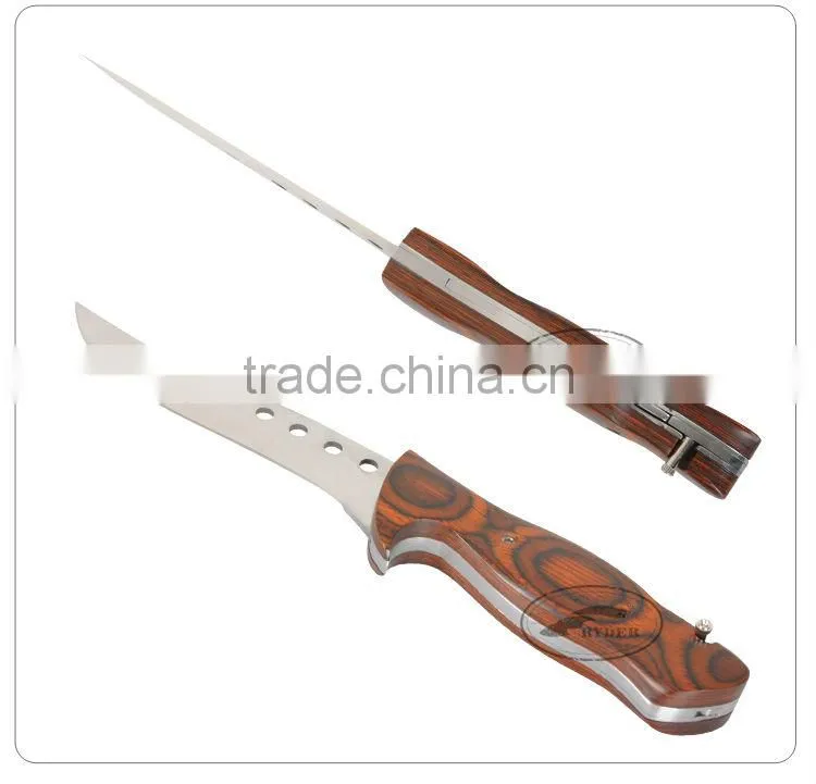 Knife kit set(including knife ,saw,axe)