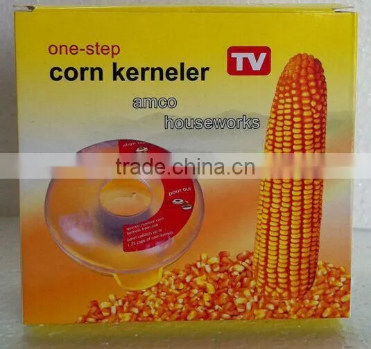 As seen on TV Plastic Round shape Corn Stripper