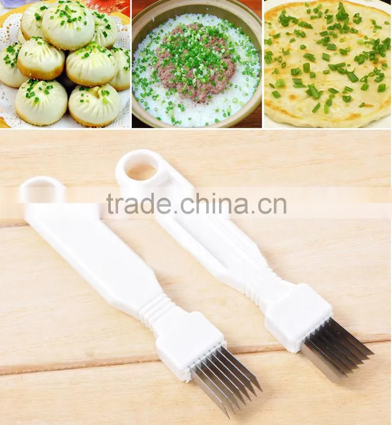 Kitchen Tools Cutter Stainless Steel Vegetable Food Garlic Onion Slicer