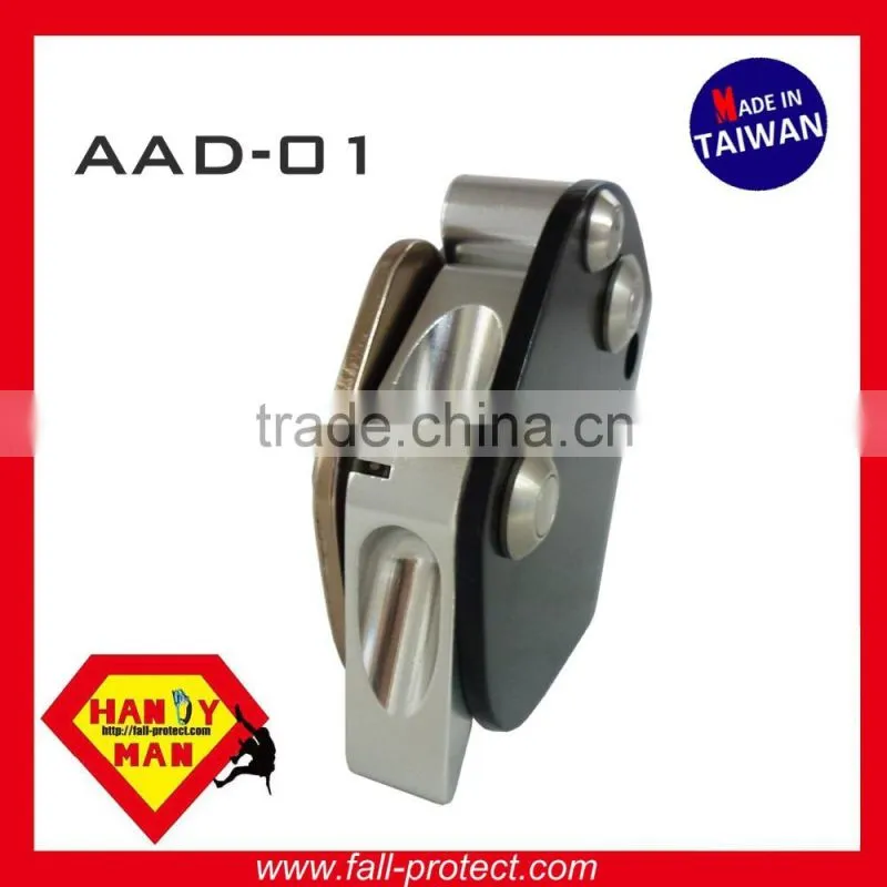 A633-12 Mountaineering Industrial Fall Protection Aluminum With Eye 12mm 16mm Use with Synthetic Rope Grab