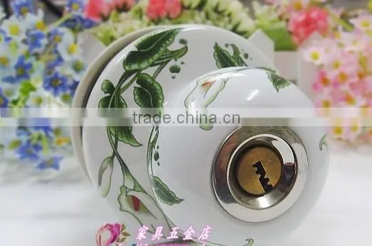 stainless steel304 Entry privacy passage new ball ceramics door handle security lock round knob hotel door lock