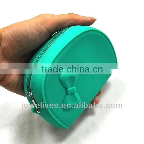 Woman gift promotional travel silicone cosmetic bag
