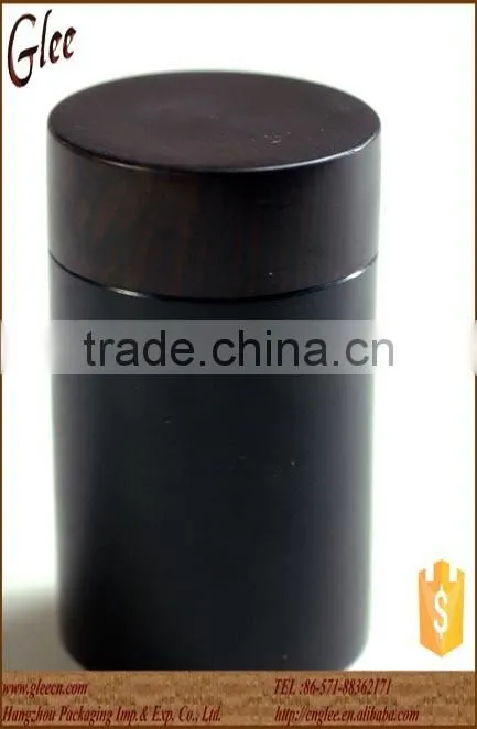 popular handmade round wooden box for tea