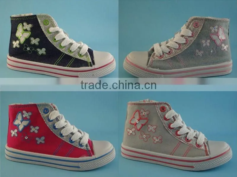 Fashion canvas shoes wholesale in Guangzhou