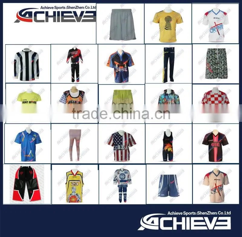 Sportswear custom designs lacrosse uniforms custom sublimation team lacrosse shooting jerseys