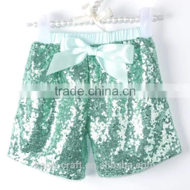 Hot New Products For 2015 Fashion Baby Girl Cloth Kids Short Sequins Pants