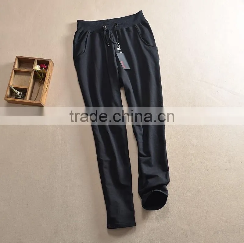 China New Style Ladies Casual Loose Cotton Baggy Pants for Promotion