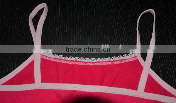 children's seamless sports underwear camisole&brief set