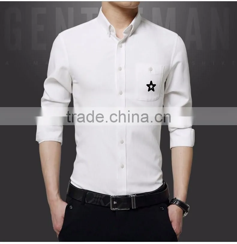 fancy non iron slim fit button down oxford dress shirt