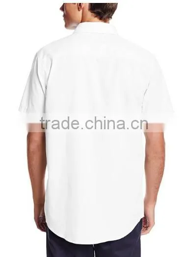 uniforms men's short sleeve dress shirt