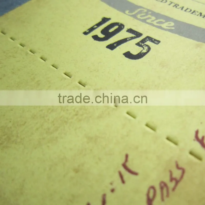 garment hang leather tag custom