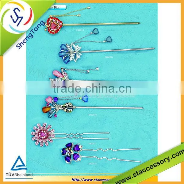 wholesale types of hair clip design hair pin type