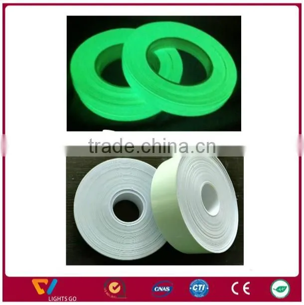 glowing pvc film sheeting /Glow in the Dark Photo Luminescent adhesive vinyl film paper sheet