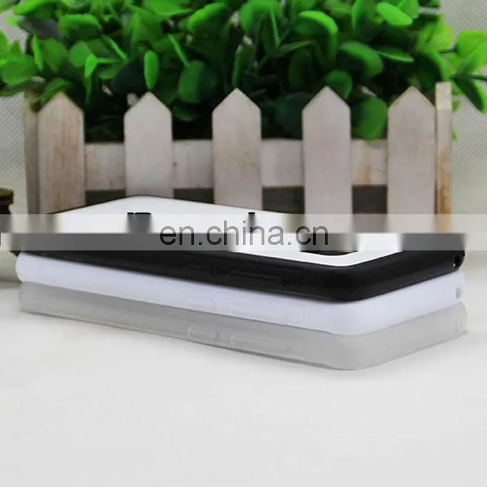 2d sublimation heat transfer PC +TPU silicon blank cell phone case with metal sheet for Prosub-Samsung S8
