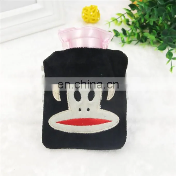hot sale cartoon embroidery hot water bottle hot water bottle in stock