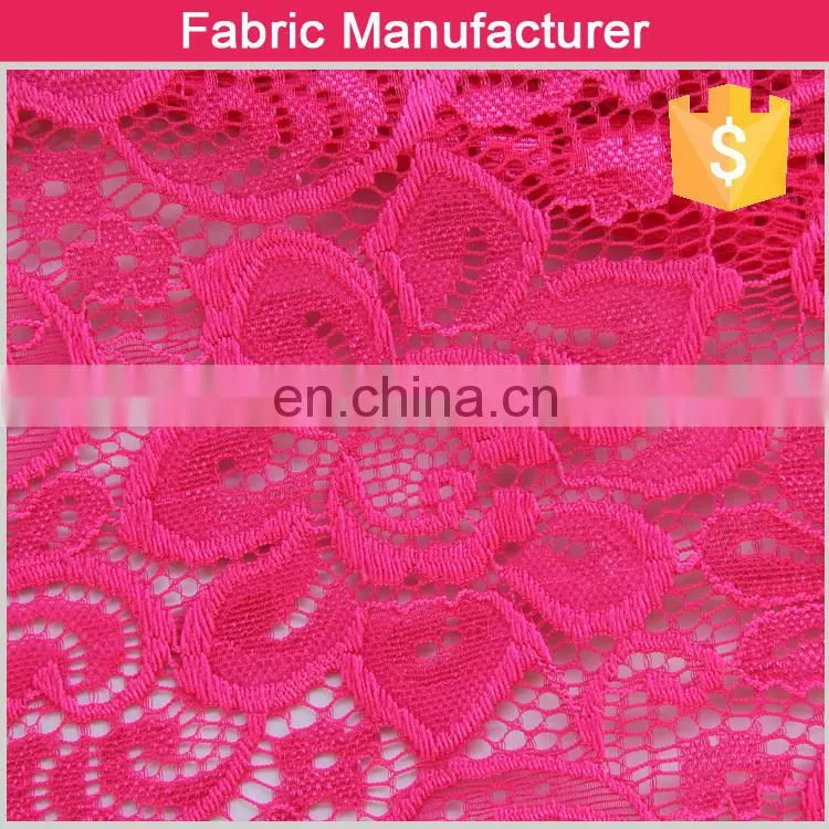 newest design ladies garment fashion styles lace spandex lace fabric
