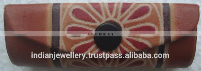 Designer leather lipstick case manufacturer, original leather lipstick case exporter