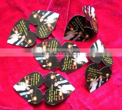 Custom printing folding magnetic bookmark