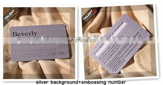 custom new design company trading vip business pvc plastic card