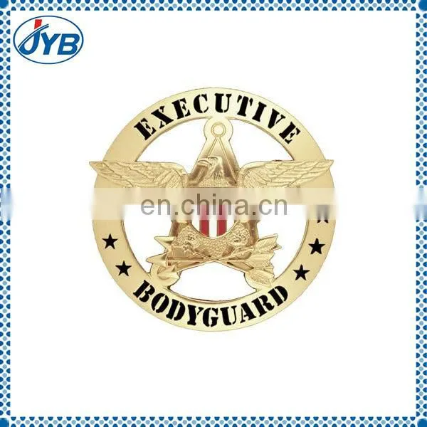custom sheriff star metal badge