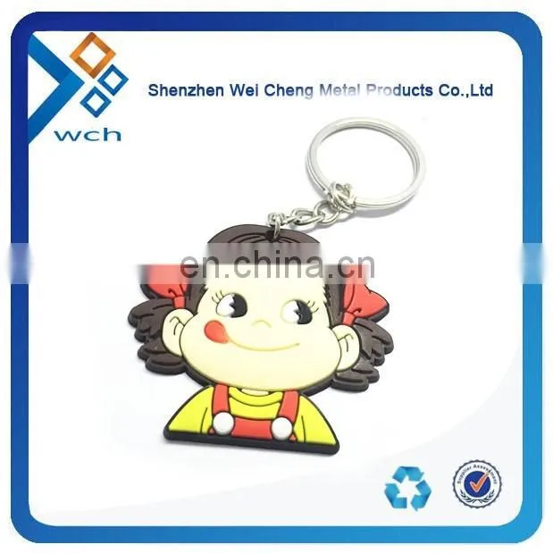 Logo Printed Promotional Silicone Keychain