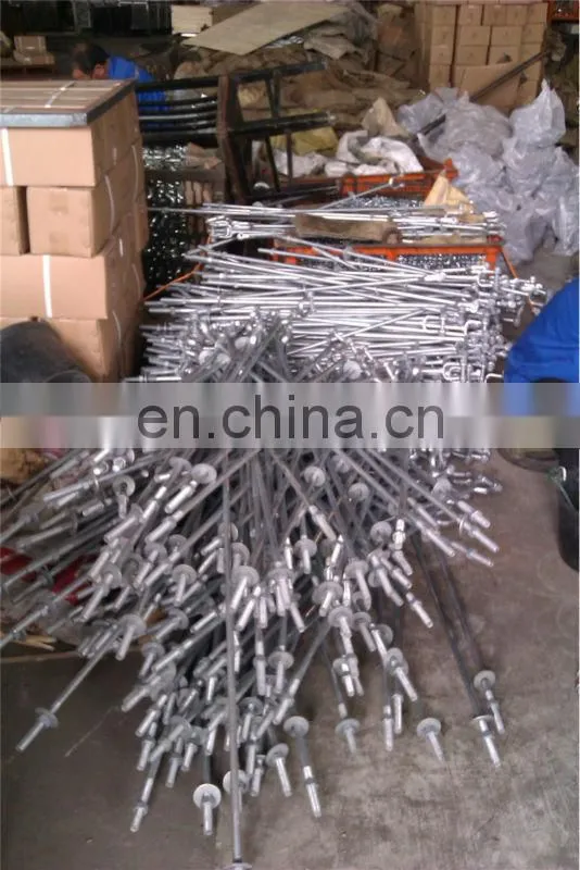 construction earth steel rebar nail for tent, U nail,large steel nail