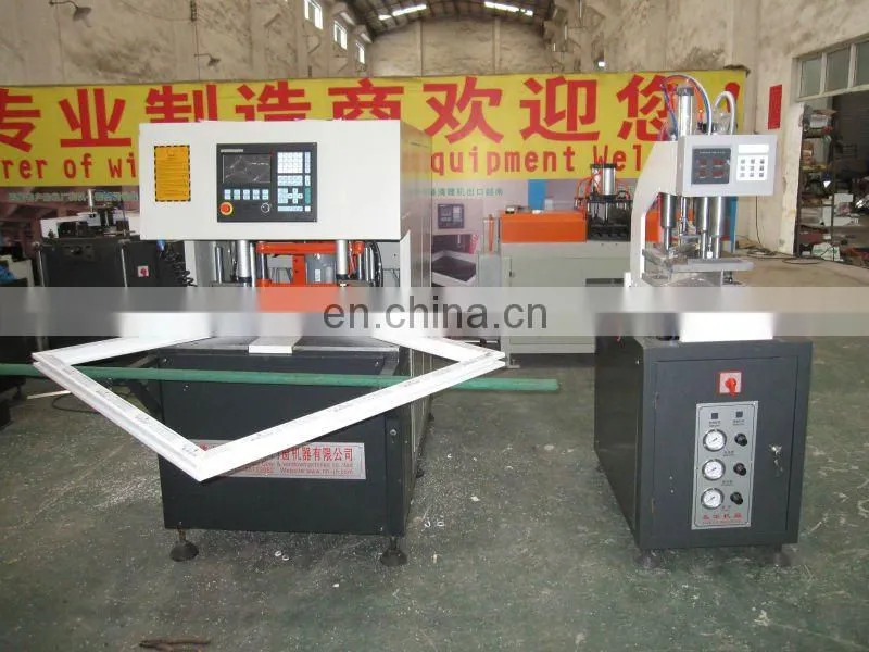 Three- head welding machine for PVC Windows and Doors machine