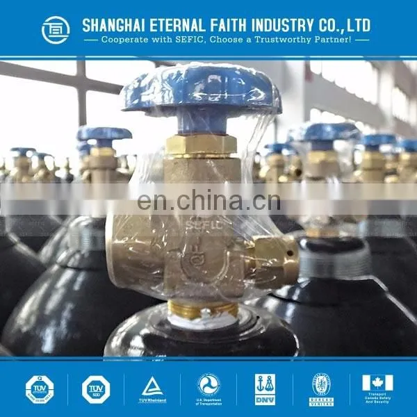 Newly Designed 40L 50kg Nitrogen Gas Cylinder Price Supplied from SEFIC