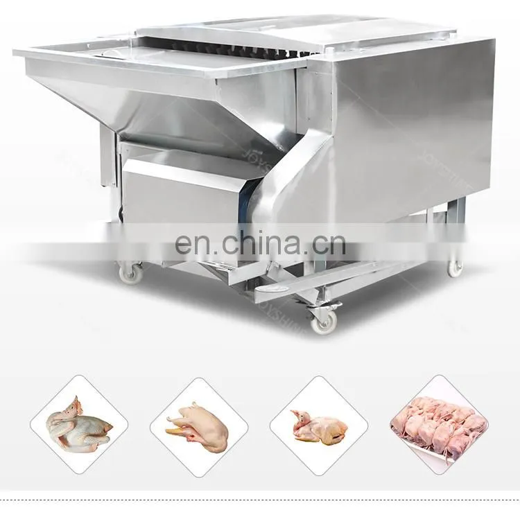 chicken scalding plucking machine/horizontal chicken deather plucker/industrial chicken plucker