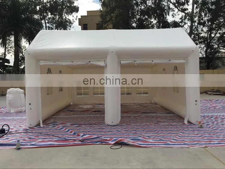 Customized Portable Inflatable Tent White Camping Inflatable Outdoor Party Tent