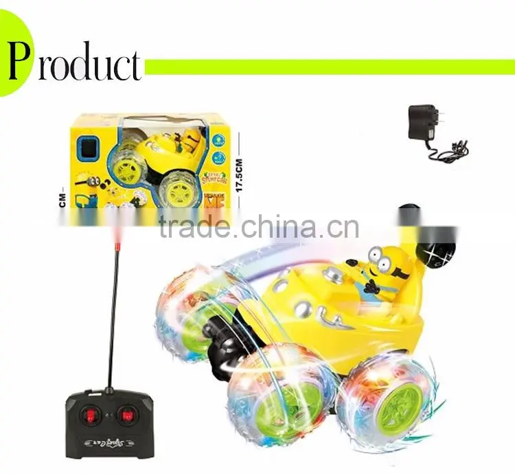 Hot selling rc stunt toy car 360 degrees