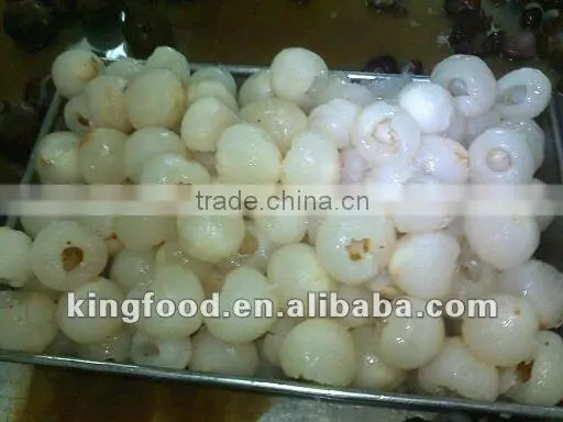 2012 Chinese delicious frozen peeled litchi