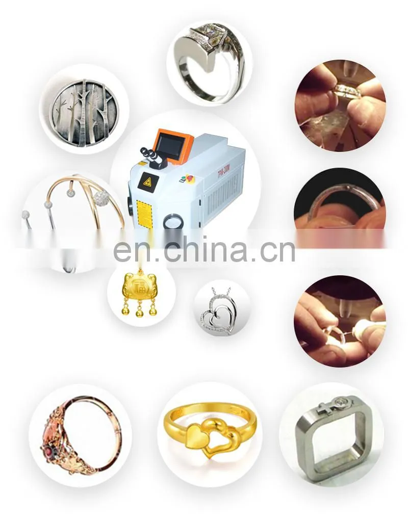 Professional 200w metal laser welder silver gold jewelry watch laser welding soldering machine