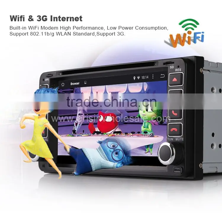 Erisin ES2603C 7 inch Touch Screen Car DVD Player for Toyota Vitz