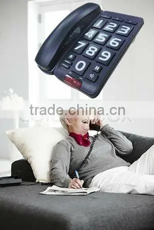 Landline phone for elderly