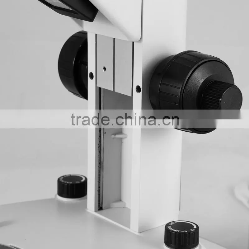 ZJ-619 76mm LED Dual Illuminated Light Fine Focus Microscope Track Stand