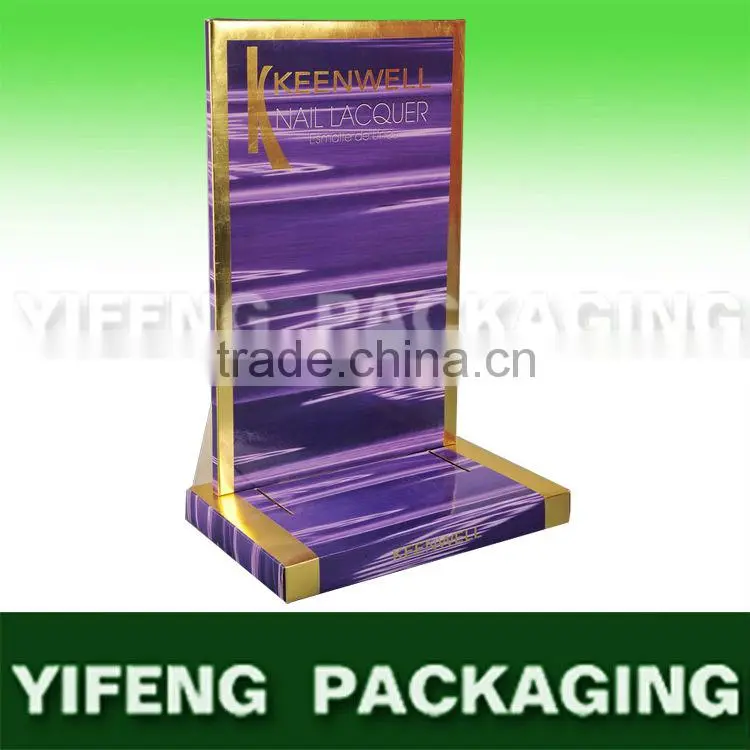 Guangzhou Yifeng manufacturer custom cardboard cosmetic display box