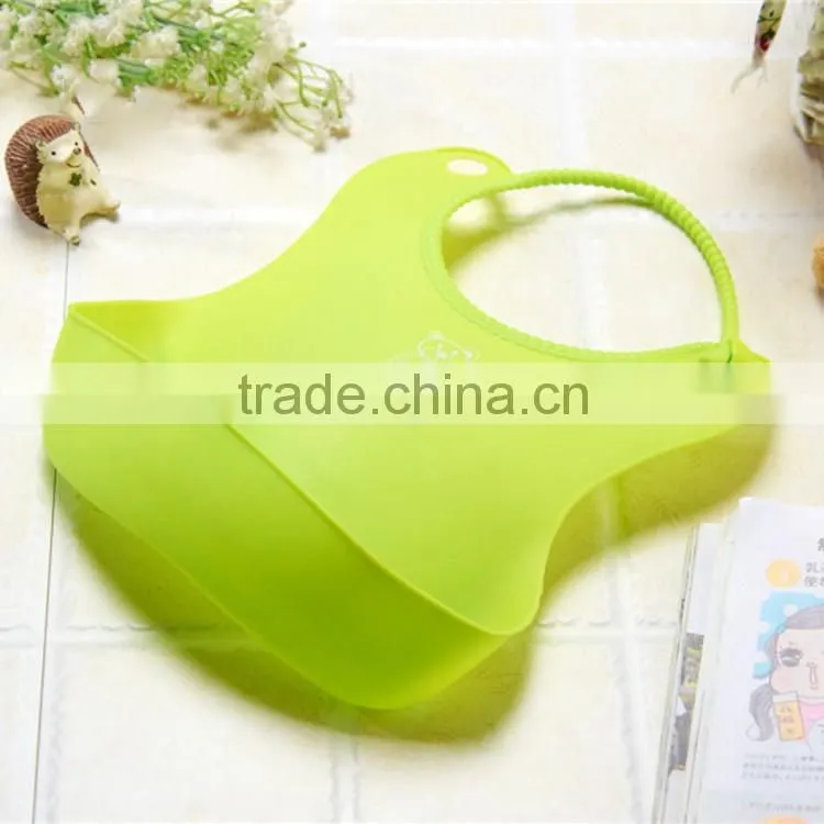 2016 Safe-Easy Wash-Waterproof Silicone Baby Bibs