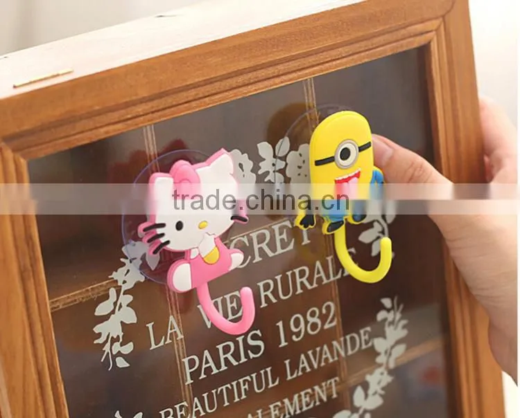 Animal Shape Plastic Suction Cups Hook