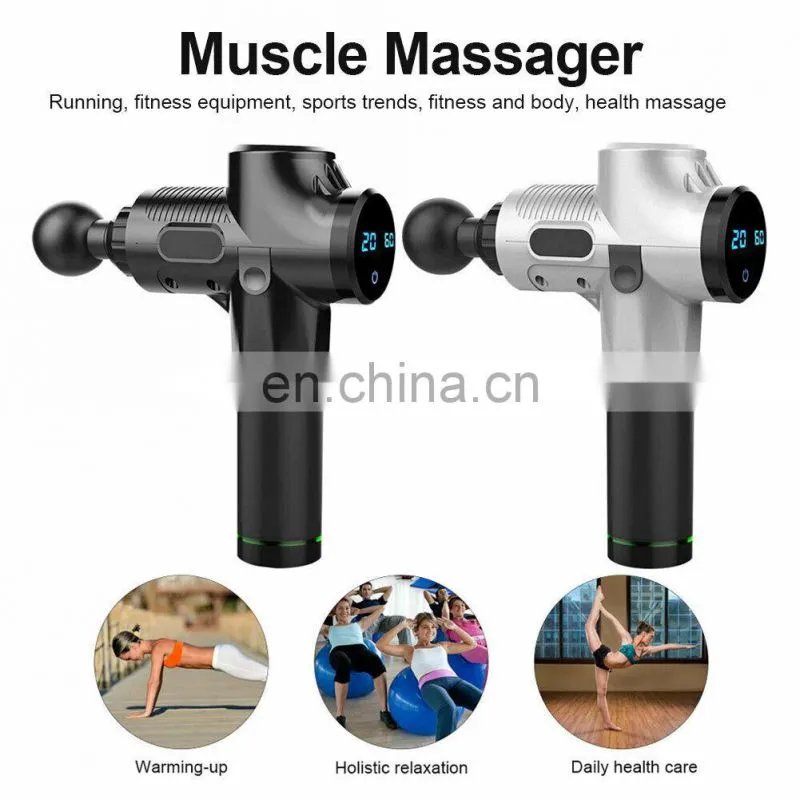 Massage Gun Percussion Massager Muscle Vibrating Relaxing fascia gun